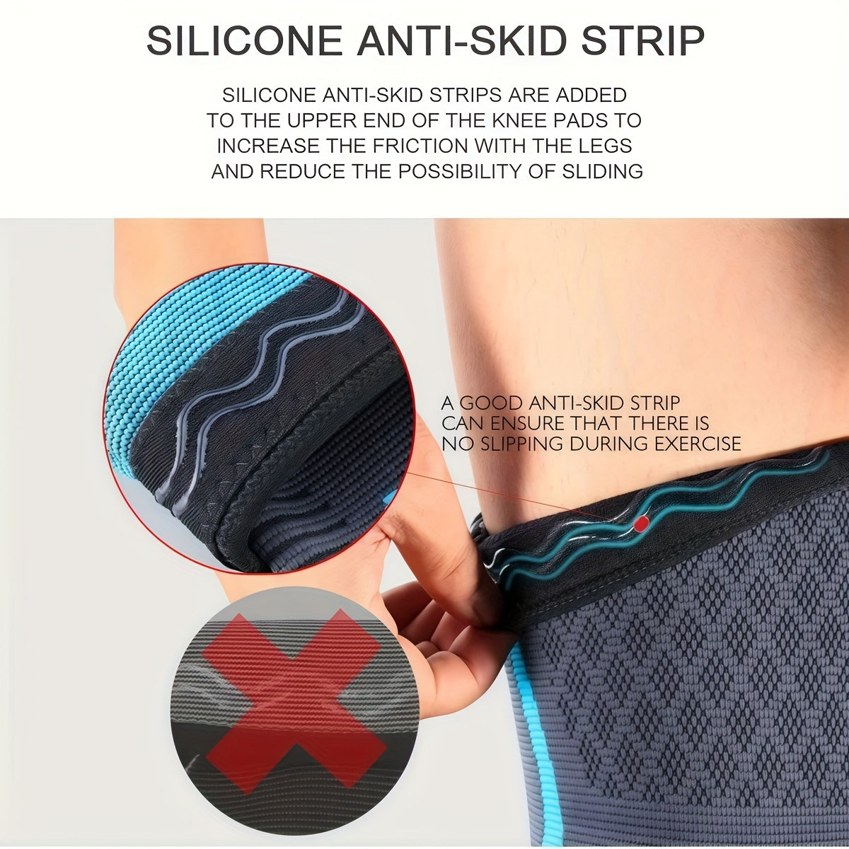 STRAVIX Compression Knee Sleeves (pair)