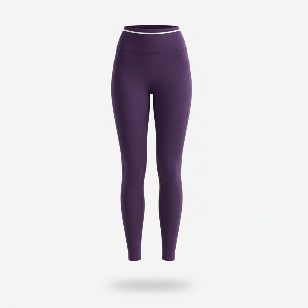 STRAVIX Leggings de running de cintura alta para mujer con cinturón incorporado