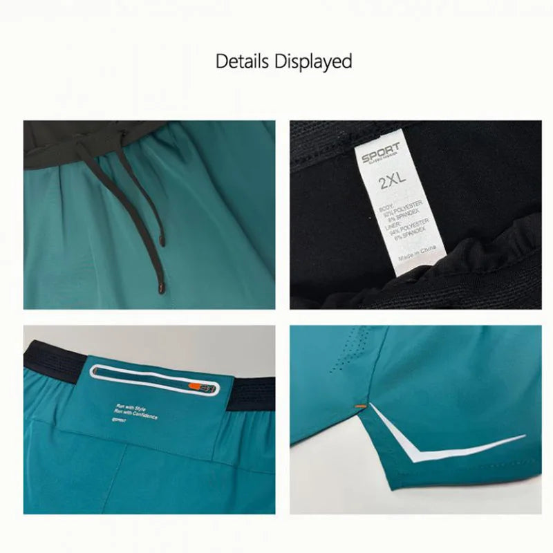 STRAVIX Pantalones cortos 2 en 1