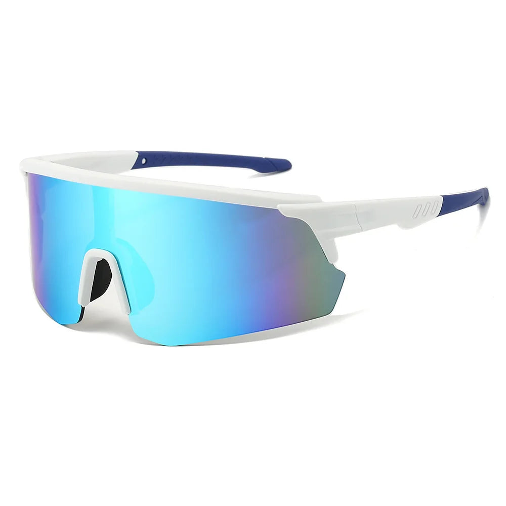 STRAVIX AeroShield™ Sport Sunglasses — UV400 Protection · Anti-fog · Wraparound Mirrored Lenses