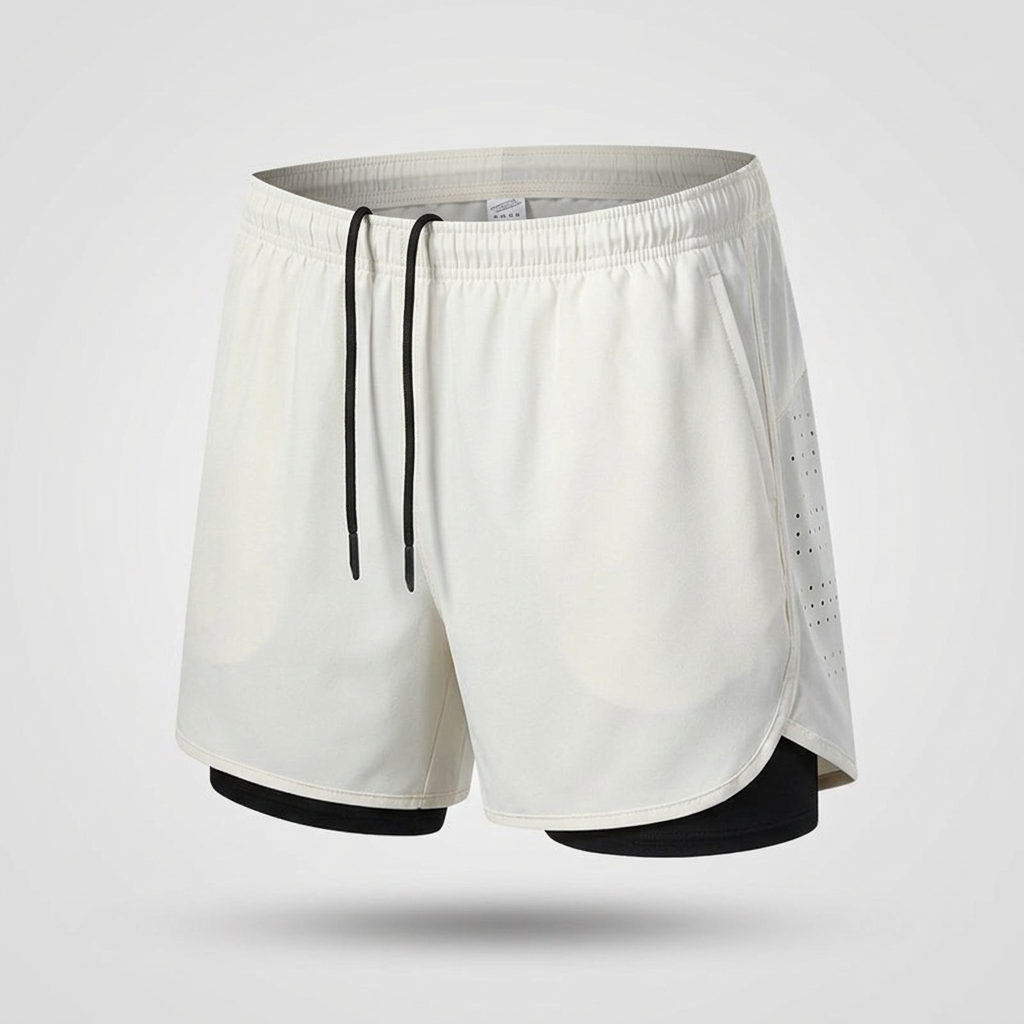 STRAVIX Pantalones cortos de running 2 en 1