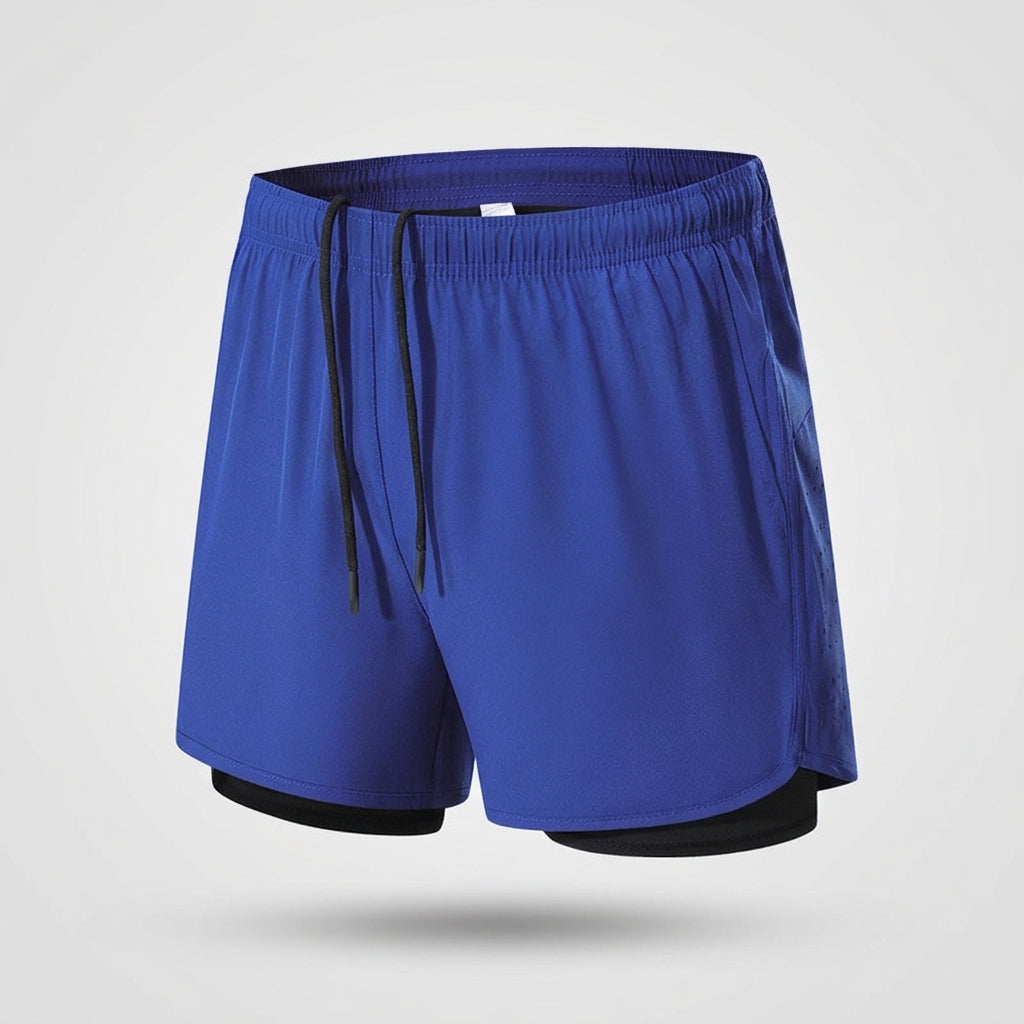 STRAVIX Pantalones cortos de running 2 en 1