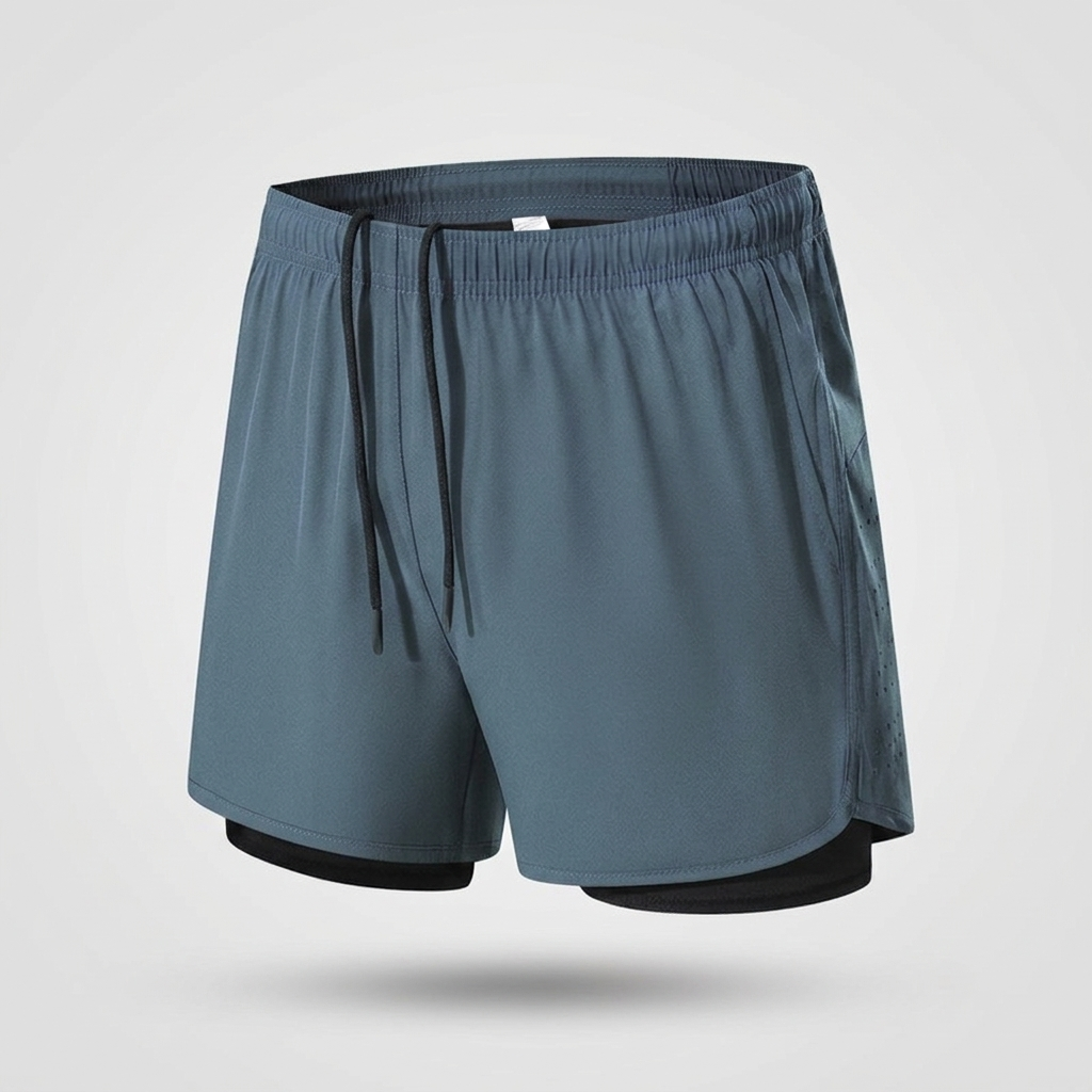 STRAVIX Pantalones cortos de running 2 en 1