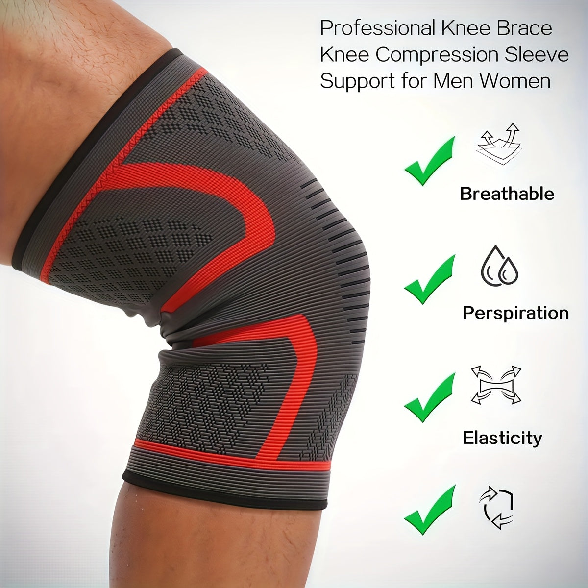STRAVIX Compression Knee Sleeves (pair)