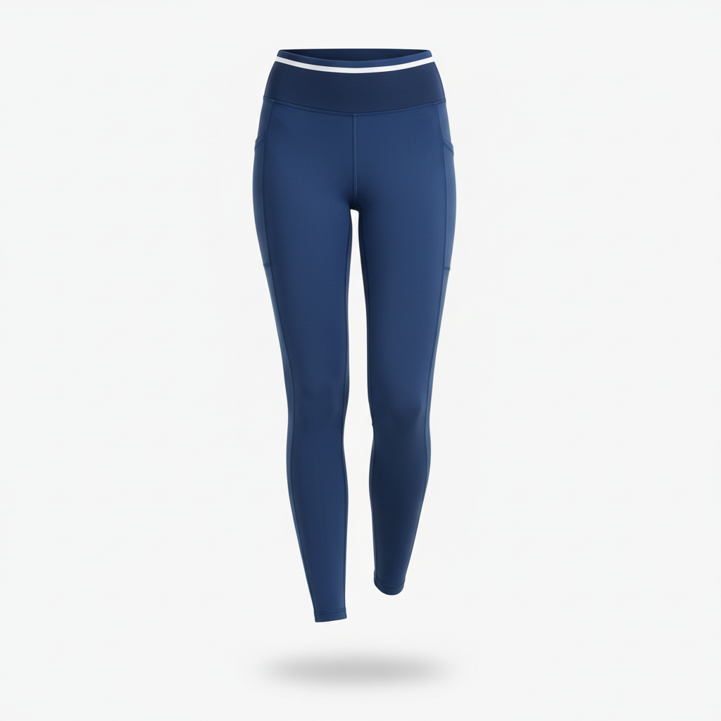 STRAVIX Leggings de running de cintura alta para mujer con cinturón incorporado