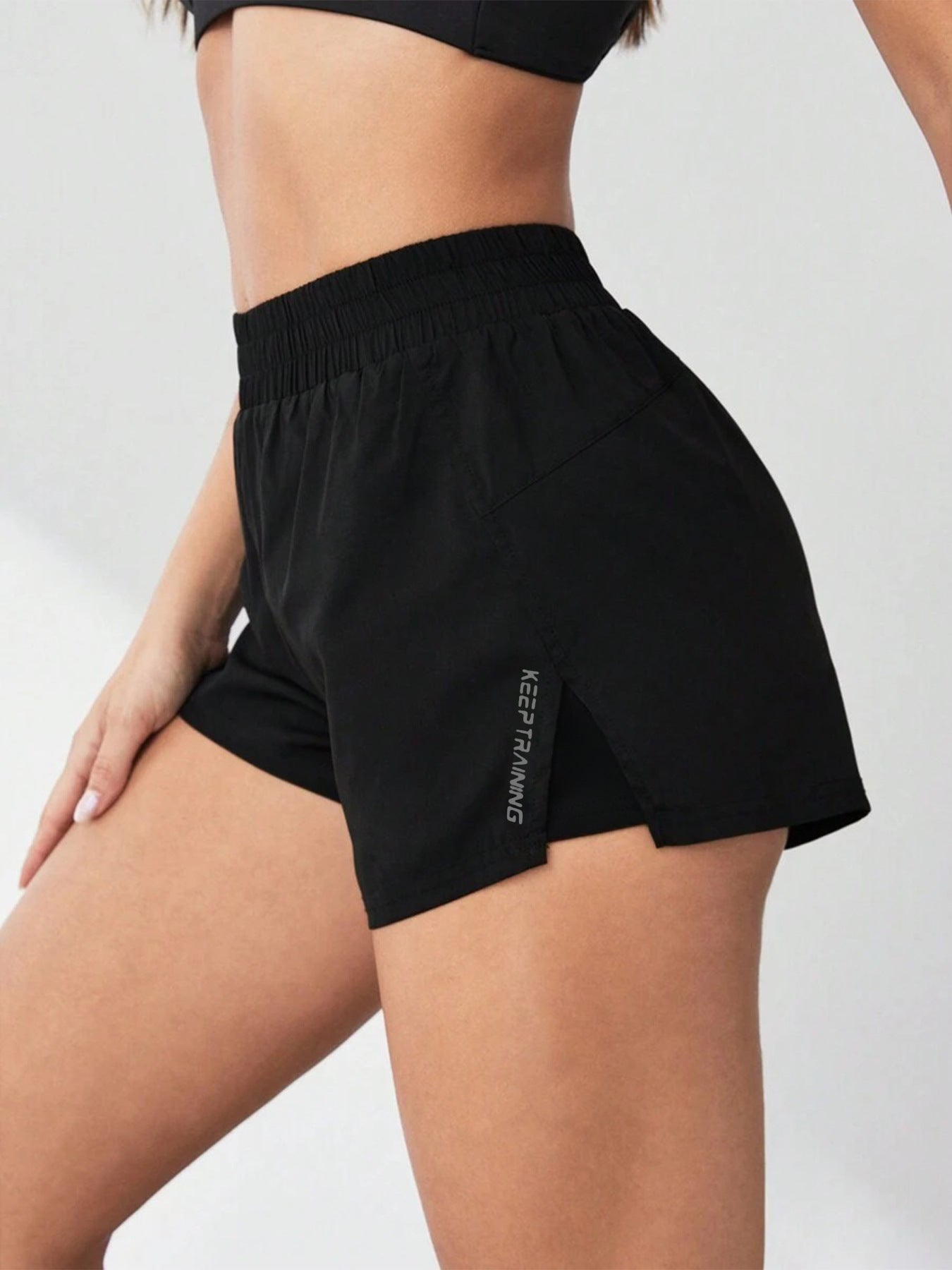 STRAVIX Women's High-Performance 2-in-1 Running Shorts
