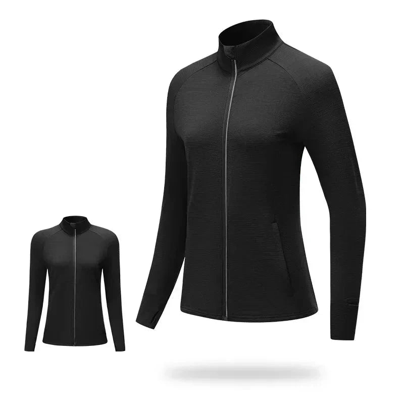 STRAVIX Chaqueta ligera de maratón para mujer — Transpirable, de secado rápido y resistente al viento