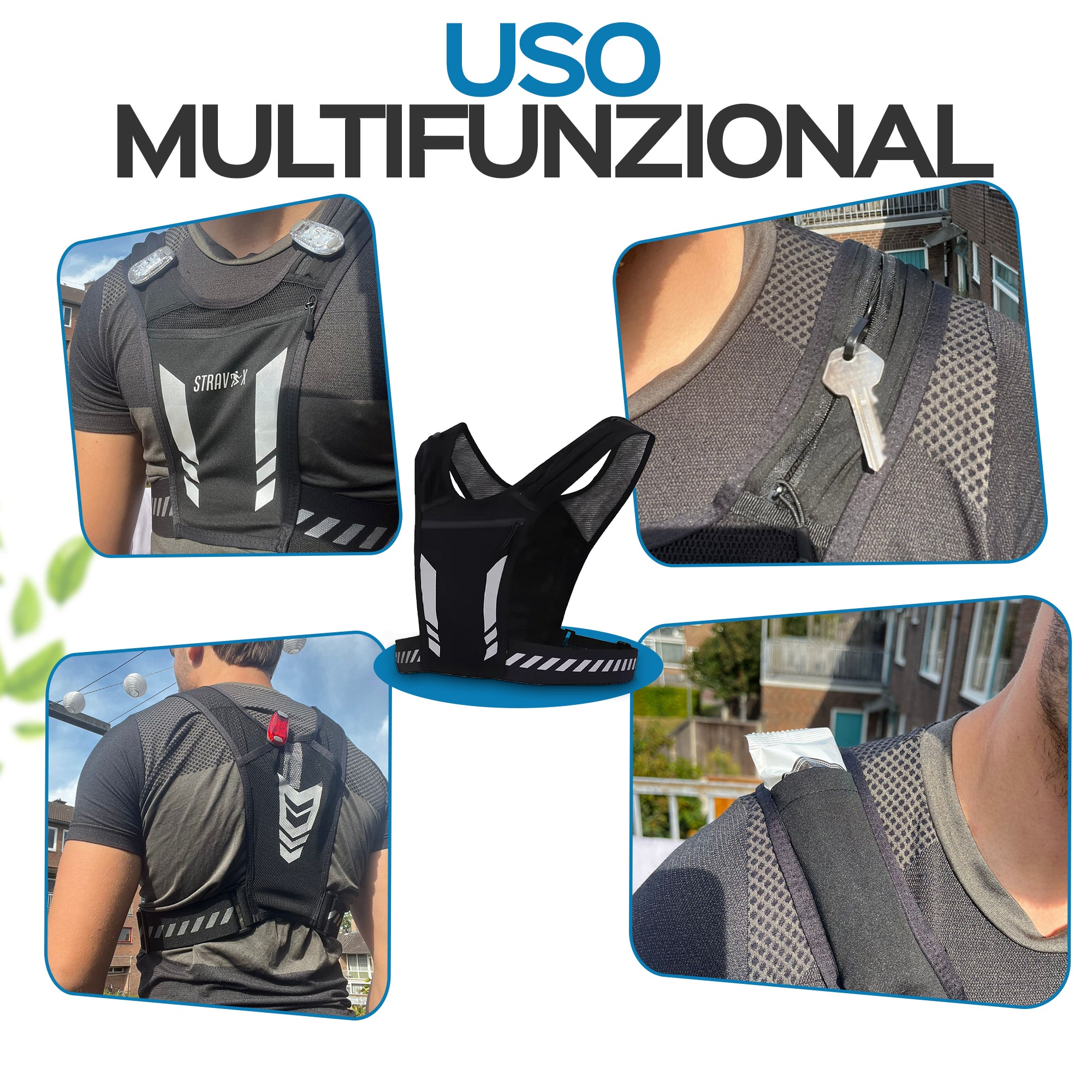 STRAVIX gilet idratante endurance