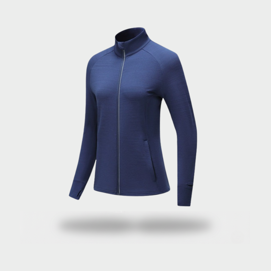 STRAVIX Chaqueta ligera de maratón para mujer — Transpirable, de secado rápido y resistente al viento