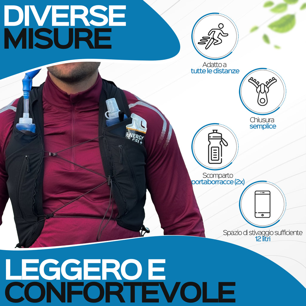 STRAVIX Gilet idratante endurance